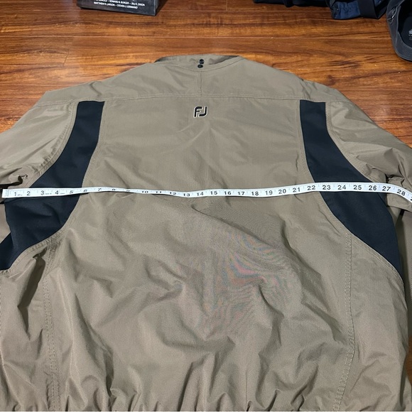 Dryjoy by FootJoy Green Rain Jacket Full Zip - Picture 4 of 5